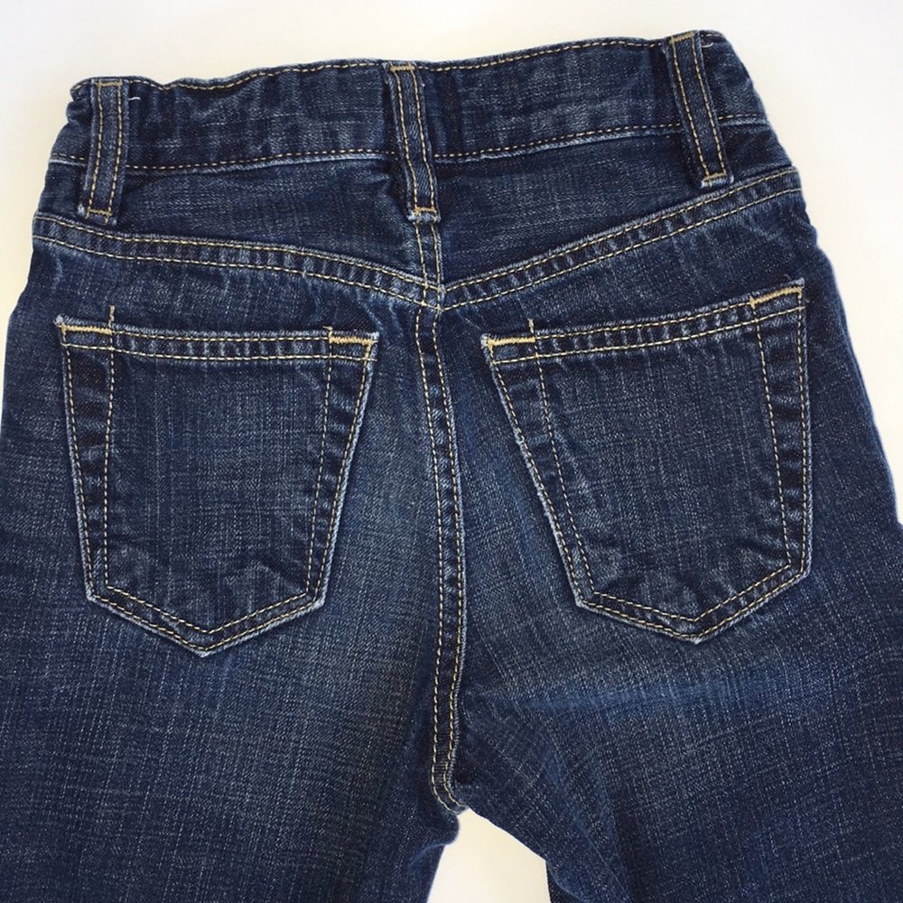 3/$25 Gap Original Dark Wash Jeans 7 SLIM - Picture 3 of 3